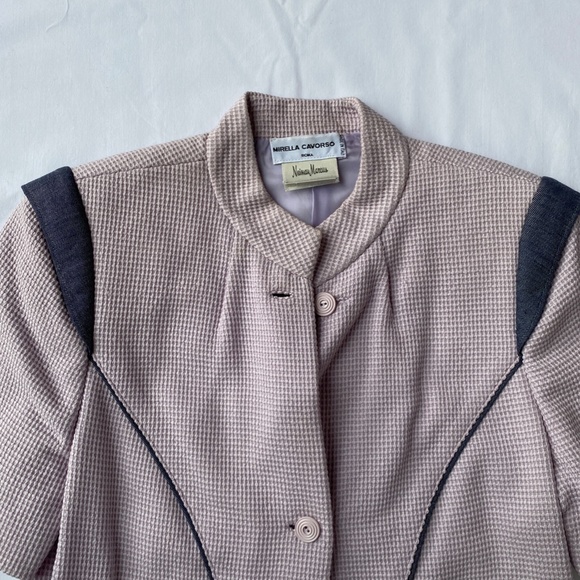 Vintage 80s style Mirella Cavorso lavender short sleeve jacket, size 8 (?). - Picture 3 of 8
